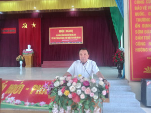 Đại biểu HĐND tỉnh tiếp xúc cử tri tại các xã Nghi Quang và Nghi Thiết