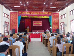 Đại biểu HĐND huyện tiếp xúc cử tri hai  xã Nghi Quang và Nghi Xá